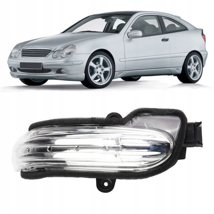 CLIGNOTANT RÉTROVISEURS GAUCHE A2038201521 POUR MERCEDES ESSENCE W203 4DOOR 04-07