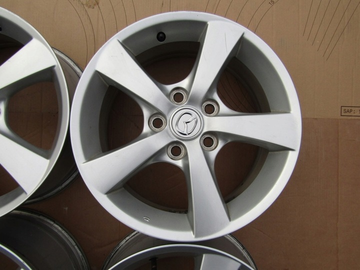 4 PIEZAS LLANTAS 16 MAZDA 3 5 6 323 CX-3 CX3 CX30 CX-5 CX5 6,5J 5X114,3 ET52,5 