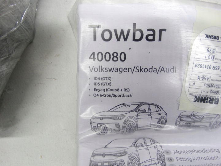 AUDI Q4 89A VW ID.5 ID.4 ENYAQ CROCHET ATTELAGE MANUEL BRINK 400800 NEUF