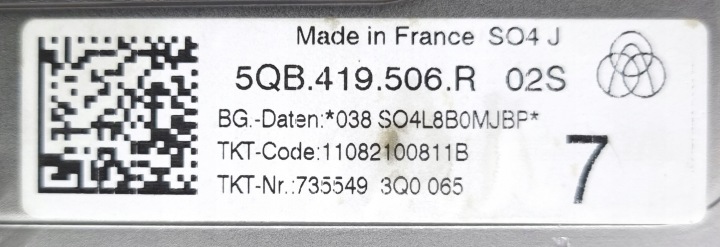 COLONNE DIRECTION AUDI Q3 83A 5QB419506R