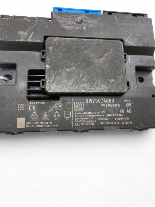 AUDI Q7 4M 2018 MODULE COMMANDE GATEWAY
