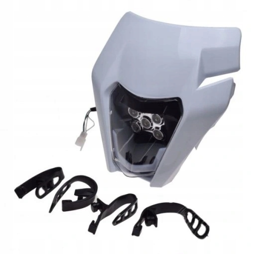 PHARE KTM 2007-2025 DÉFLECTEUR D'AIR PROJECTEUR LED CROSS ENDURO KTM EXC SX TPI TBI