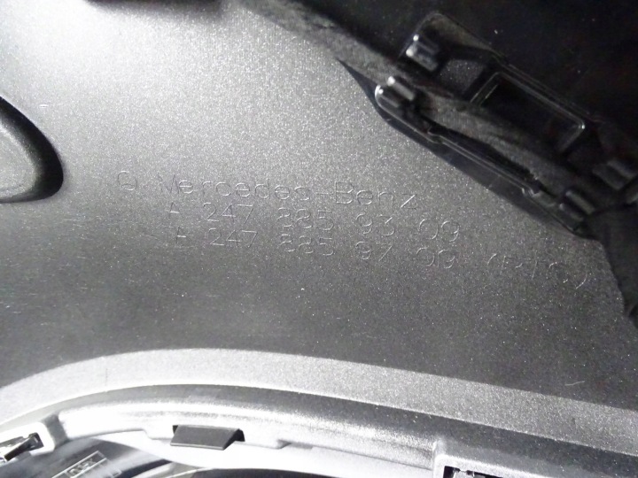 PARE-CHOCS AVANT MERCEDES GLA 247 LIFT VERSION 6XPDC RADAR HALOGÈNES CAMÉRA