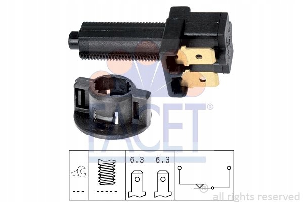 CONMUTADOR DE LUZ LUZ DE FRENADO FORD 1-810-041 EPS 