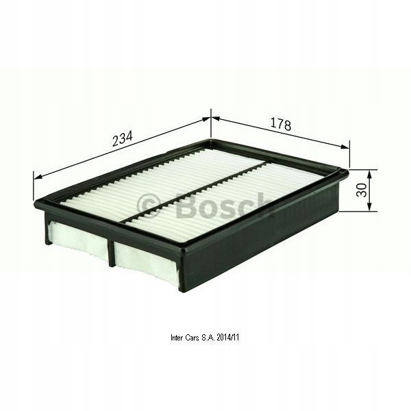 FILTRE AIR HYUNDAI I10 07- F 026 400 127