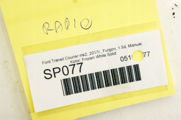 SP077 FORD TRANSIT COURIER MK2 RADIO MEDIA ET76-18D815-BG