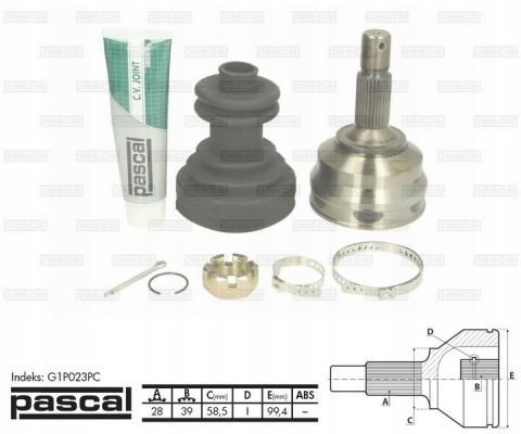 PASCAL G1P023PC JOINT MOTEUR JEU