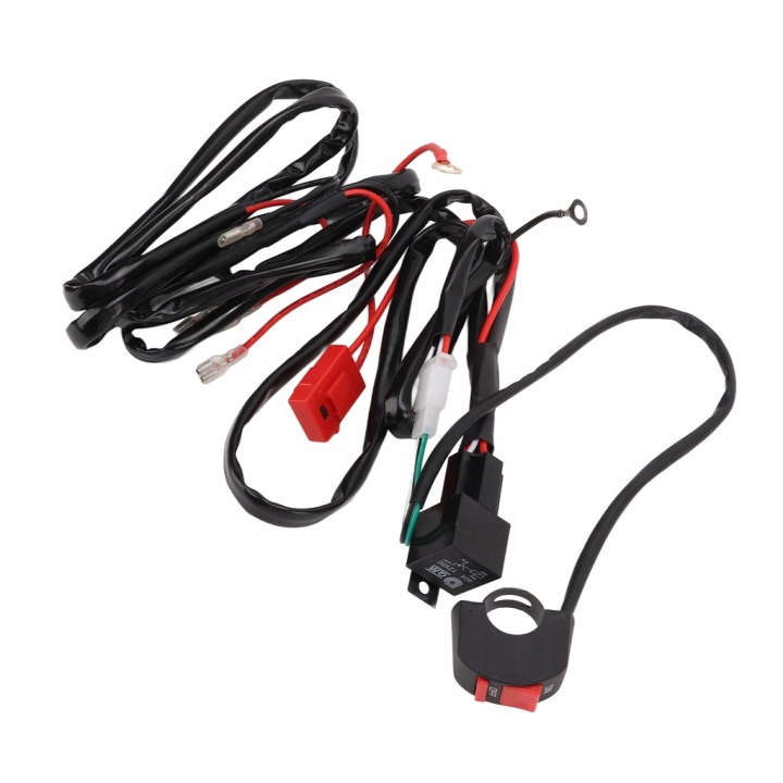 MOTOCYCLETTE LED COMMUTATEUR FEUX ROBOCZYCH FAISCEAU DE CÂBLES AVANT