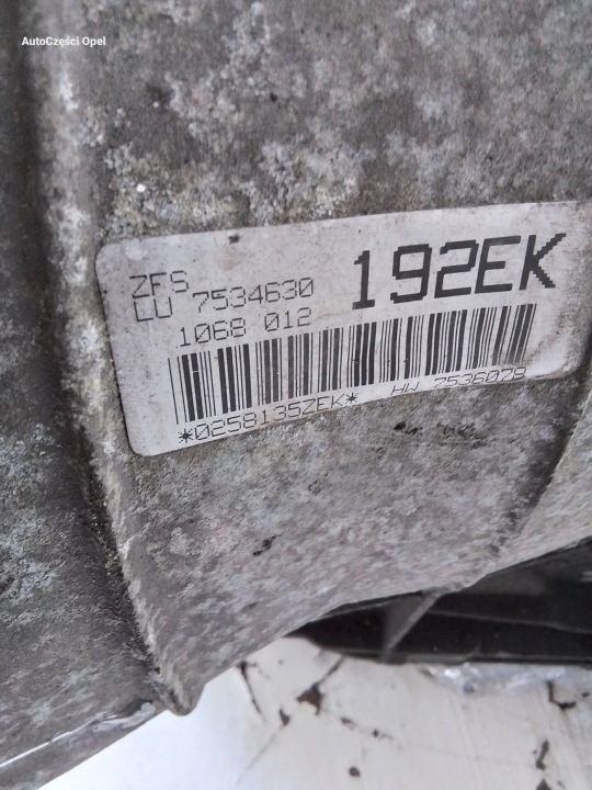 BMW 6 E63 E64 N62B44 BOÎTE DE VITESSES 6HP26 7534630