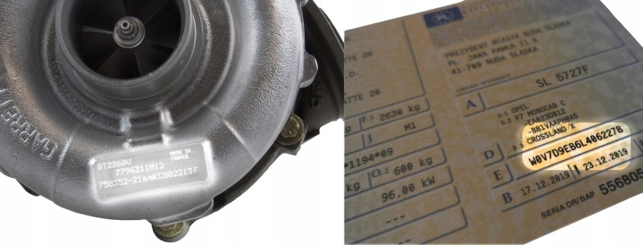 TURBINE 755042-9003S 755042-0003755042-9002S