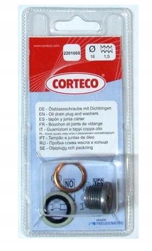 CORTECO PERNO SPUSTU ACEITES NISSAN QASHQAI 1.2 14- 