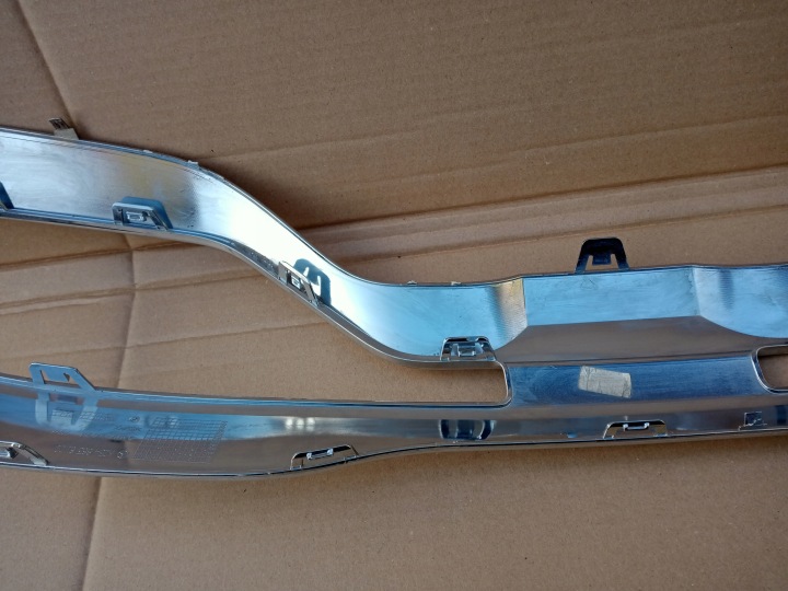 MERCEDES GLC W254 DIFFUSEUR CHROME PARE-CHOCS ARRIÈRE ARRIÈRE