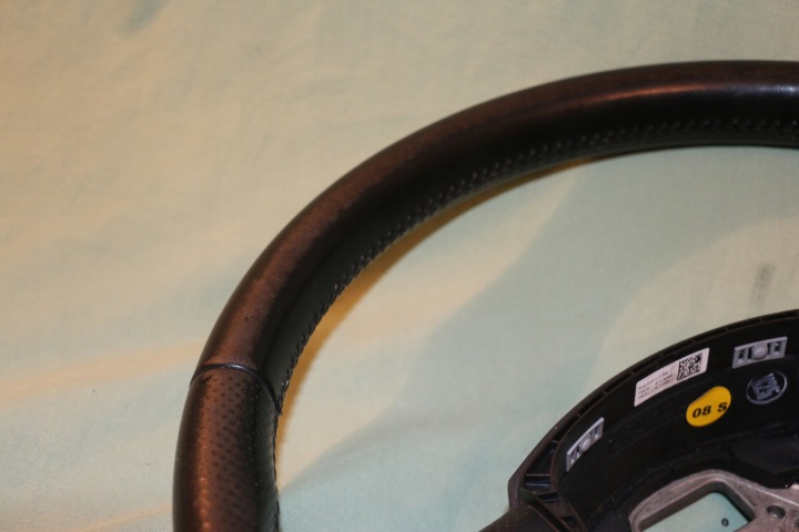 VOLANT AUDI A6 C6 Q7 OBSZYTA CUIR PERFO. 4F0419091 AQ TNA ORIGINE PALETTES