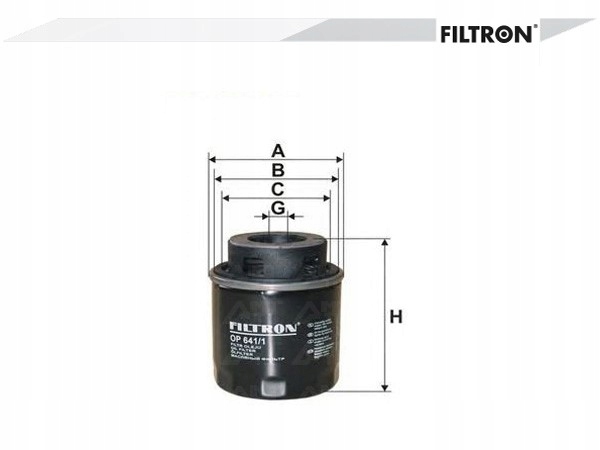 FILTRAS ALYVOS OP642\/2 RENAULT CLIO KANGOO TWINGO nuotrauka 8