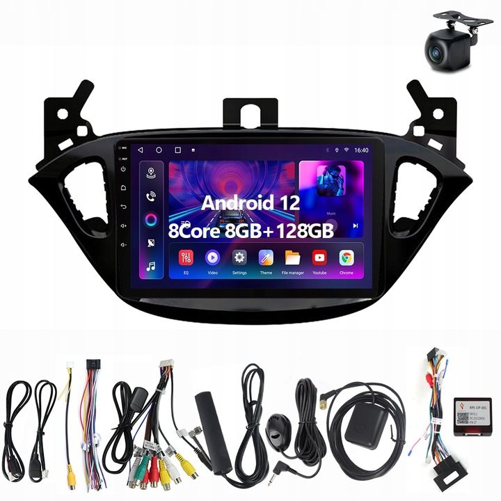 RADIO 2DIN ANDROID OPEL CORSA E 2014 2015 2016 8G 