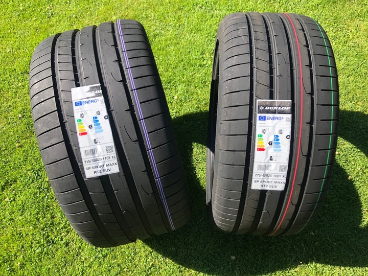 DUNLOP SPORT MAXX RT 2 SUV 275/40/20 + 315/35/20 R20 BMW X5 JUEGO LATO 