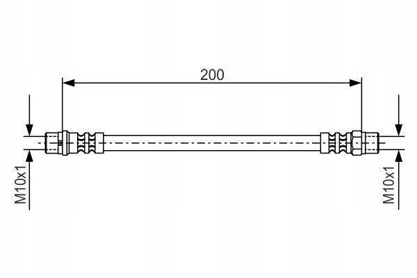 BOSCH 1 987 476 403 CABLE DE FRENADO ELÁSTICO 