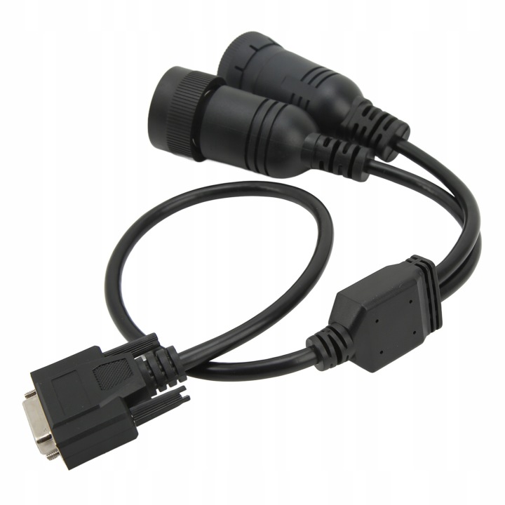 ADAPTATEUR CÂBLES DIAGNOSTYCZNEGO 14PIN 9PIN 457-6114 CAOUTCHOUC ABS HAUTEUR OH