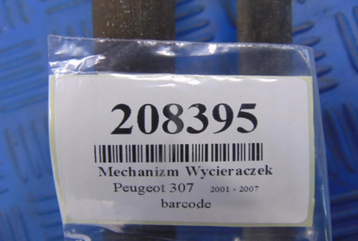 PEUGEOT 307 MÉCANISME ESSUIE-GLACES AVANT 404.638