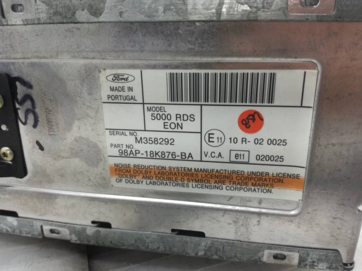FORD MONDEO MK III 2005 1999CM3 STACJA MULTIMEDIALNA 10R020025