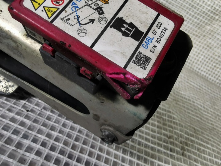 MAZDA 6 III GJ GL LIFT 15-18 2.2 D CONDENSATEUR START-STOP ELOOP G46L67ZC0