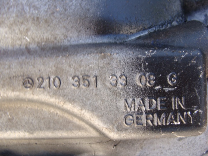 PONT ARRIÈRE MERCEDES C-KLASA W203 A2103510805 2;65