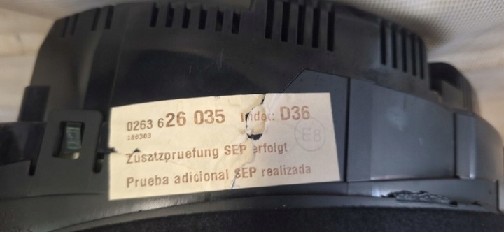 8E0920900K COMPTEUR TABLEAU DE BORD AUDI A4 B6 TDI