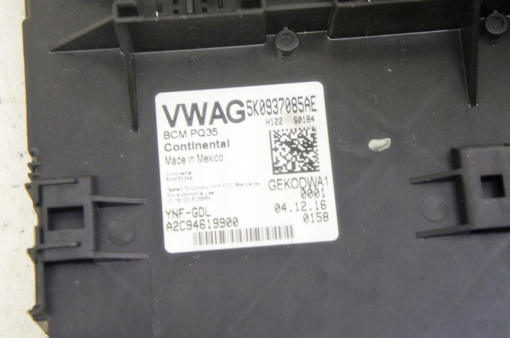 UL282 VW PASSAT B8 MODULE CONFORT 5K0937085AE