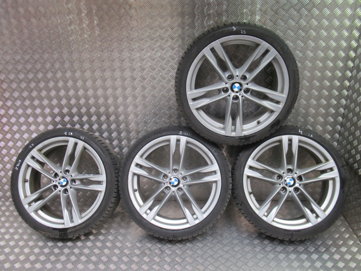 RUEDAS DISCOS DE ALEACIÓN LIGERA (DE TITANIO) BMW 5 F10 F11 6 F12 F13 8,5X20 ET33 5X120 7843715 Z309 