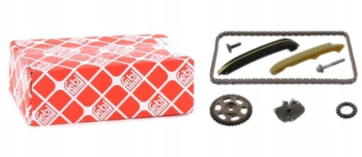 KIT CHAÎNES DISTRIBUTION VW FABIA FOX POLO 1,2 05- PAQUET CONDUCTEUR #14