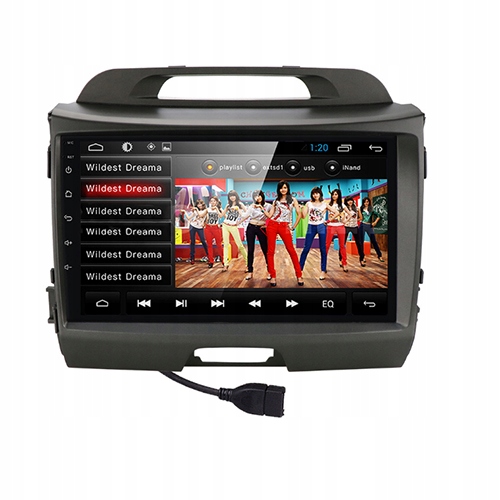 RADIO ANDROID KIA SPORTAGE 3 2010-2016 NAWI GPS 