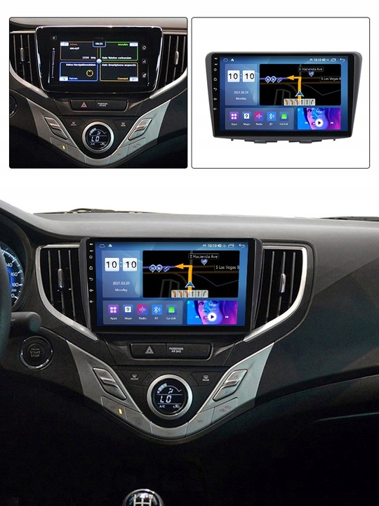 RADIO ANDROID SUZUKI BALENO 2010-2019 SIM 8GB 128GB CARPLAY LTE WIFI 4G RDS 