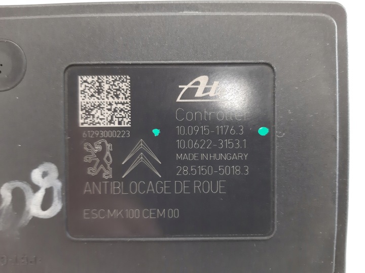 PEUGEOT208 CITROEN C3II POMPE ABS 10.0915-1176.3EU