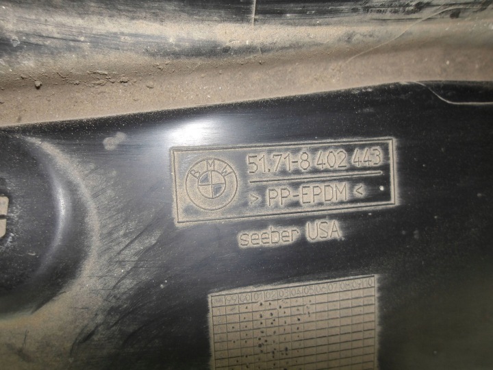 PASSAGE DE ROUE GAUCHE DROIT AVANT BMW X5 E53 8402443 8402444