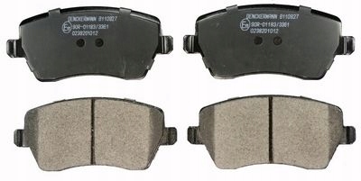 PADS BRAKE FRONT B110927 DENCKERMANN DACIA 