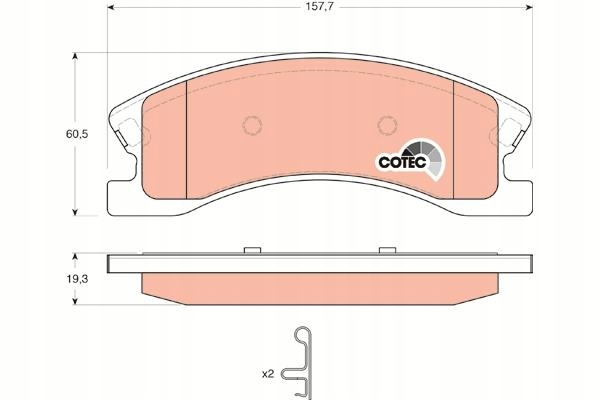 PLAQUETTES FREIN JEEP GRAND CHEROKEE II 02-