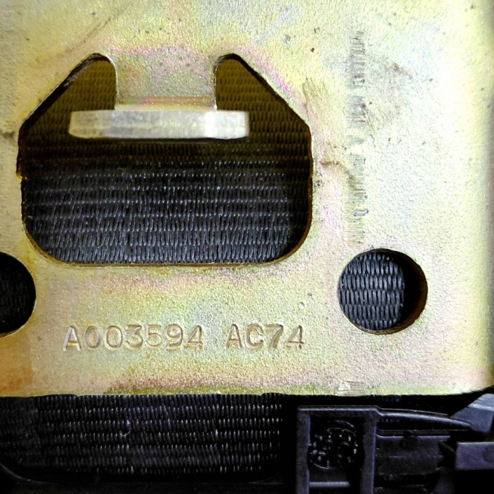 CEINTURE DE SÉCURITÉ GAUCHE ARRIÈRE PEUGEOT 307 A003594 NR1073