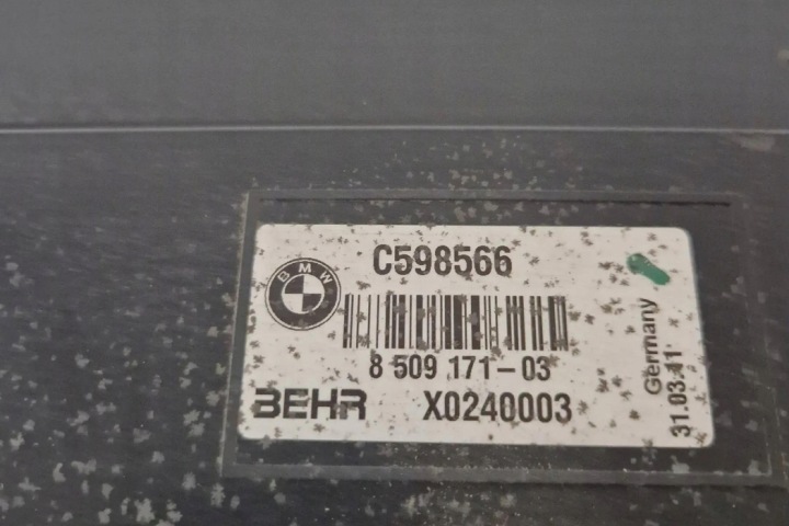 ENSEMBLE RADIATEURS BMW 5 (F10) C598566 2.5L DIESEL 2012