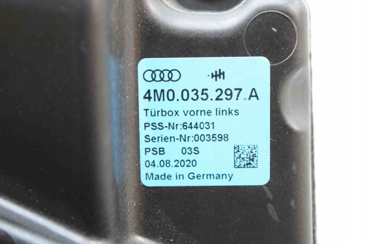 HAUT-PARLEUR AVANT GAUCHES PORTES AUDI Q7 (4M) 4M0035297A 3.0L DIESEL 200KW