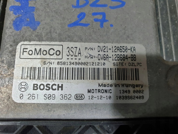 B ENSEMBLE MAXIMAL 1.0 ECOBOOST CONTRÔLEUR MOTEUR 0261S09362