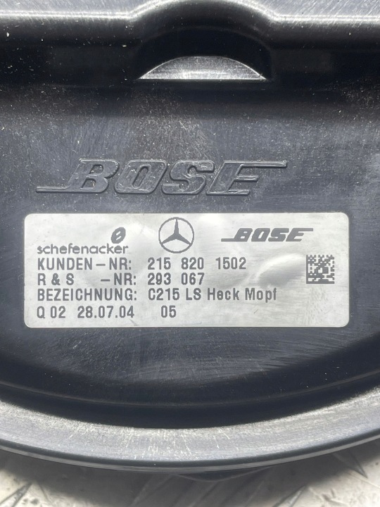SUBWOOFER MERCEDES-BENZ CL C215 2158201502