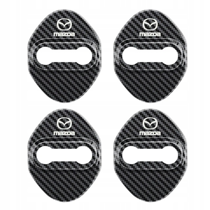 4 PIEZAS CUERPO PARA DE CERRADURA DE PUERTA COCHE PARA MAZDA 2 3 6 DJ BM BP GJ~11736 