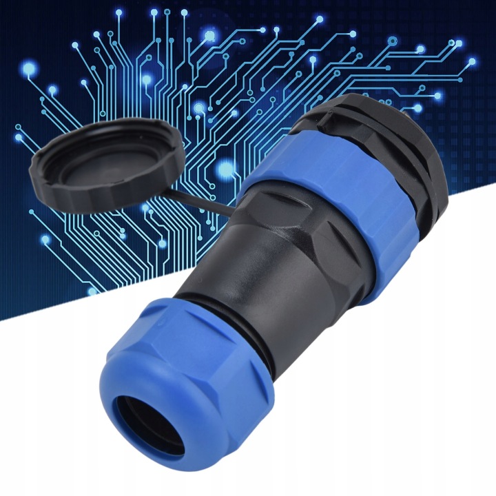 RÉSISTANT À L'EAU PRISE WTYKOWE RÉSEAUX ÉLECTRIQUES LOTNICZEGO IP68 SP28 MESKIE SERRAGE 380V 25A
