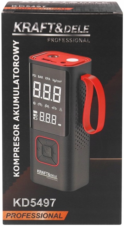 COMPRESSEUR AKUMULATOROWY 85W 7800MAH AUTOMOBILE COMPRESSEUR POMPE KD5497