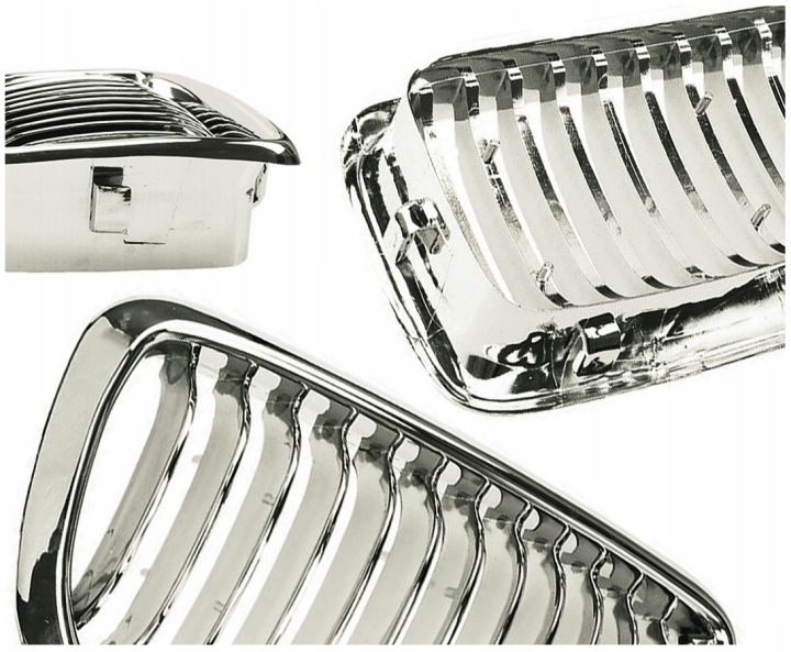 CALANDRE RADIATEUR GRILLE RÉSERVOIR CALANDRE BMW E38 RESTYLAGE CHROME 99-01 SÉRIE 7