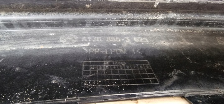 PARE-CHOCS AVANT AVANT W176 LIFT A176 A CLASSE