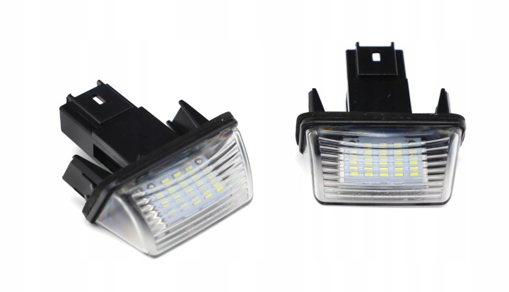 AMPOULES LED CADRE DE PLAQUE D'IMMATRICULATION TOYOTA AURIS E15,AVENSIS T27,VERSO R2