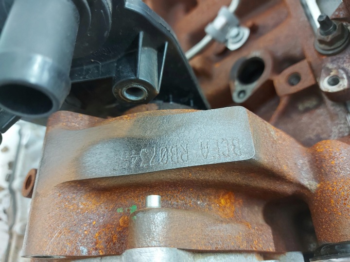TRANSIT CUSTOM II 2024 MOTEUR MOTEUR ENGINE 2.0D 130PS 24TYSKM BCFA RB07346