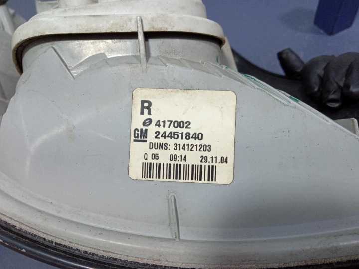 OPEL ASTRA H 02-07 UNIVERSEL PHARE ARRIÈRE DROITE EXTÉRIEUR 24451840