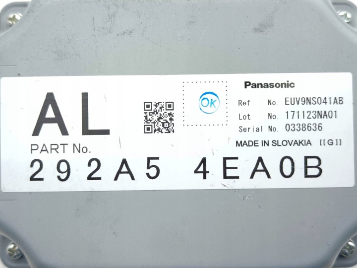 NISSAN QASHQAI AUTRE CONTRÔLEURS 2018 292A54EA0B